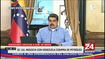 Nicolás Maduro: EEUU y Venezuela se unen por el petróleo