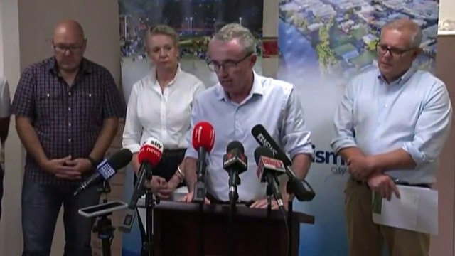 Prime Minister Scott Morrison visits Lismore, NSW to survey flood damage | March 9, 2022 | ACM