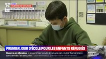 Des enfants de réfugiés ukrainiens font leur rentrée en Normandie