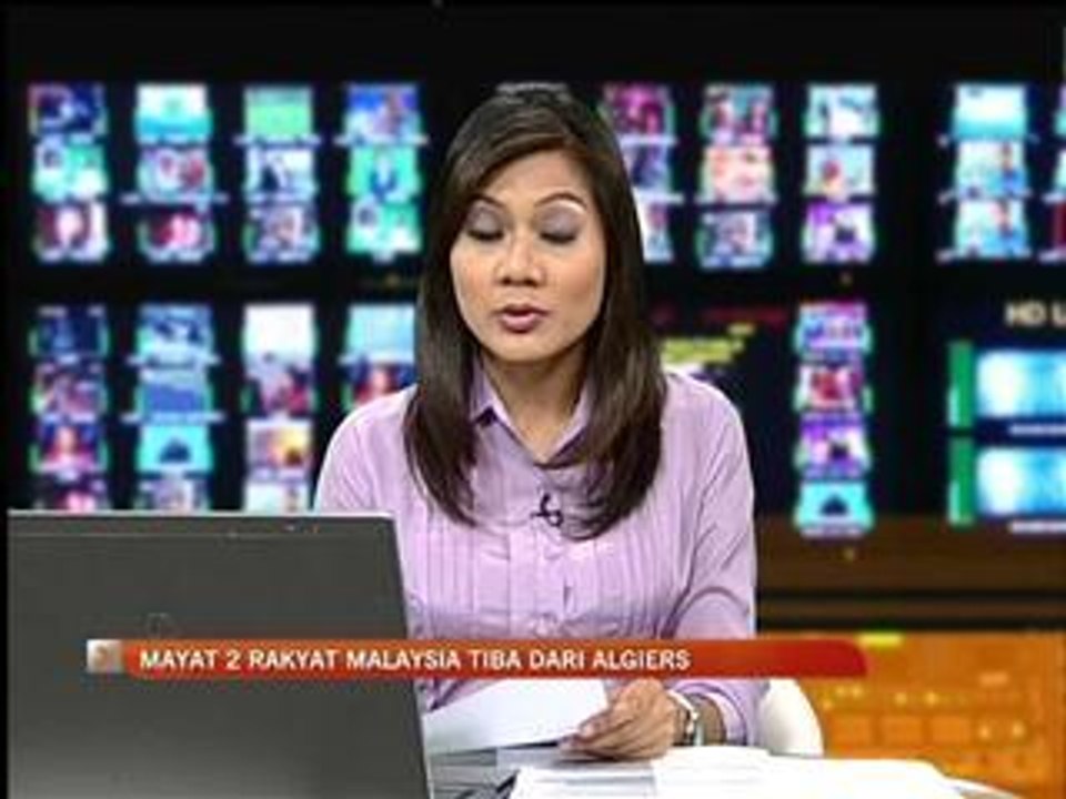 Mayat rakyat Malaysia tiba dari Algiers