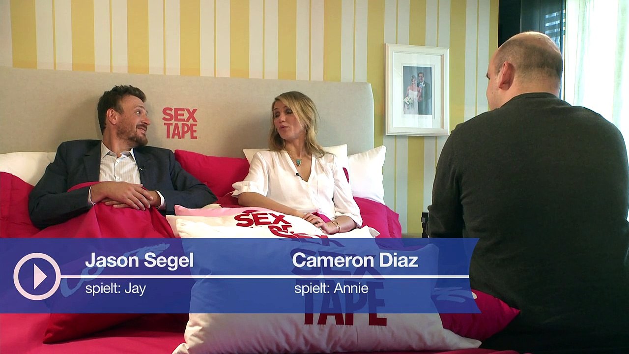 FILMSTARTS-Interview zu "Sex Tape" mit Cameron Diaz, Jason Segel und Rob Lowe