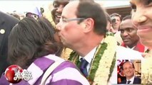 Zapping 03/04 : François Hollande fait un bisou à une fan