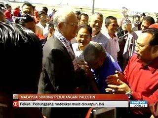 Malaysia sokong perjuangan Palestin