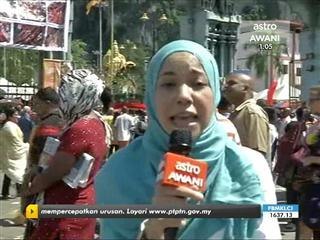 Sambutan Thaipusam di Batu Caves