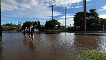 Floodwaters around the Hunter River in Singleton, NSW | March 9, 2022 | Newcastle Herald