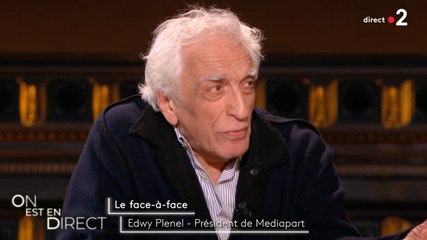 Gérard Darmon vs Edwy Plenel : "Père fouettard de la politique"