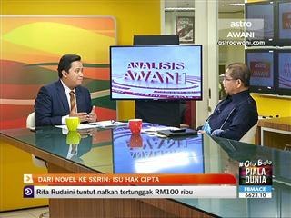 Analisis Awani : Dari novel ke skrin, isu hak cipta