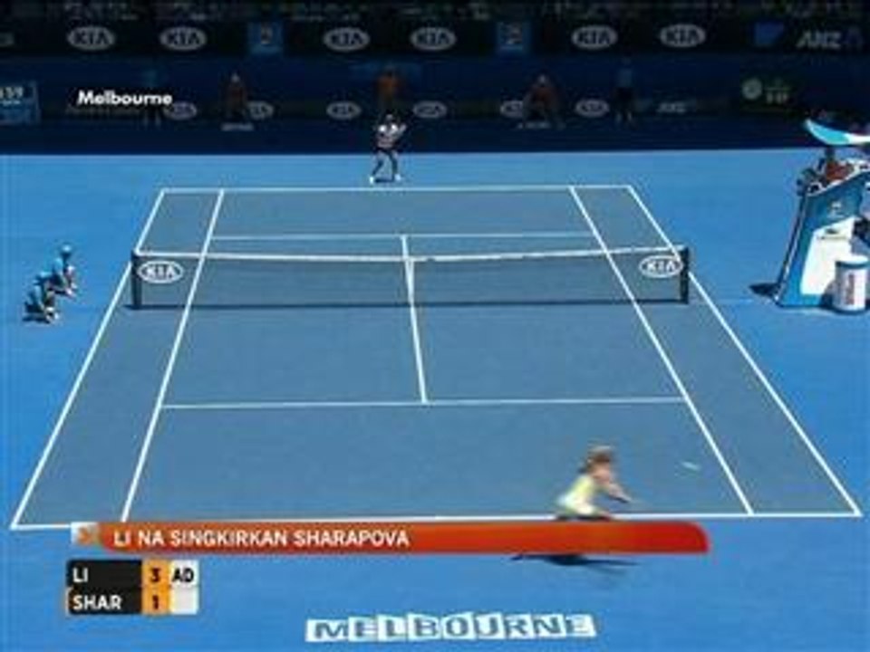 Li Na singkirkan Sharapova