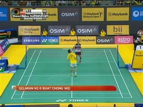 Gelaran ke-9 buat Chong Wei