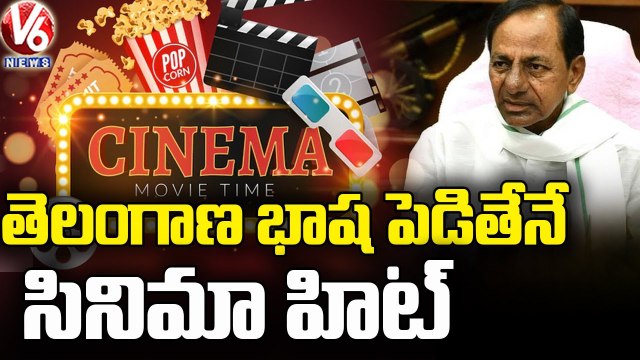 Movies Also Hit With Telangana Slang, Says CM KCR In Telangana Assembly V6 News (1)