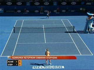 Azarenka ketepikan cabaran Stephens