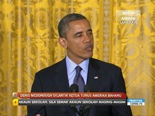 Obama lantik Ketua Turus Negara yang baru
