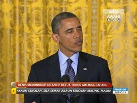 Obama lantik Ketua Turus Negara yang baru
