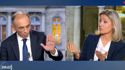 "Ça ne vous gêne pas ?” : couac entre Eric Zemmour et Anne Sophie Lapix sur France 2
