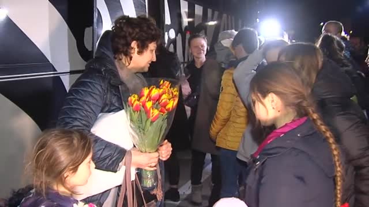 Continúan llegado refugiados ucranianos a España