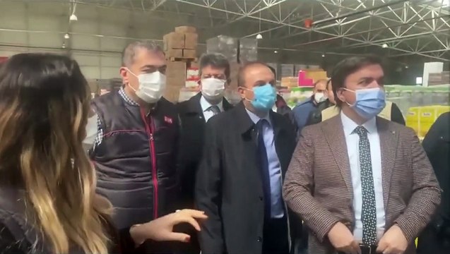 Aksaray Valisi Aydoğdu, stokçulara dersini verdi