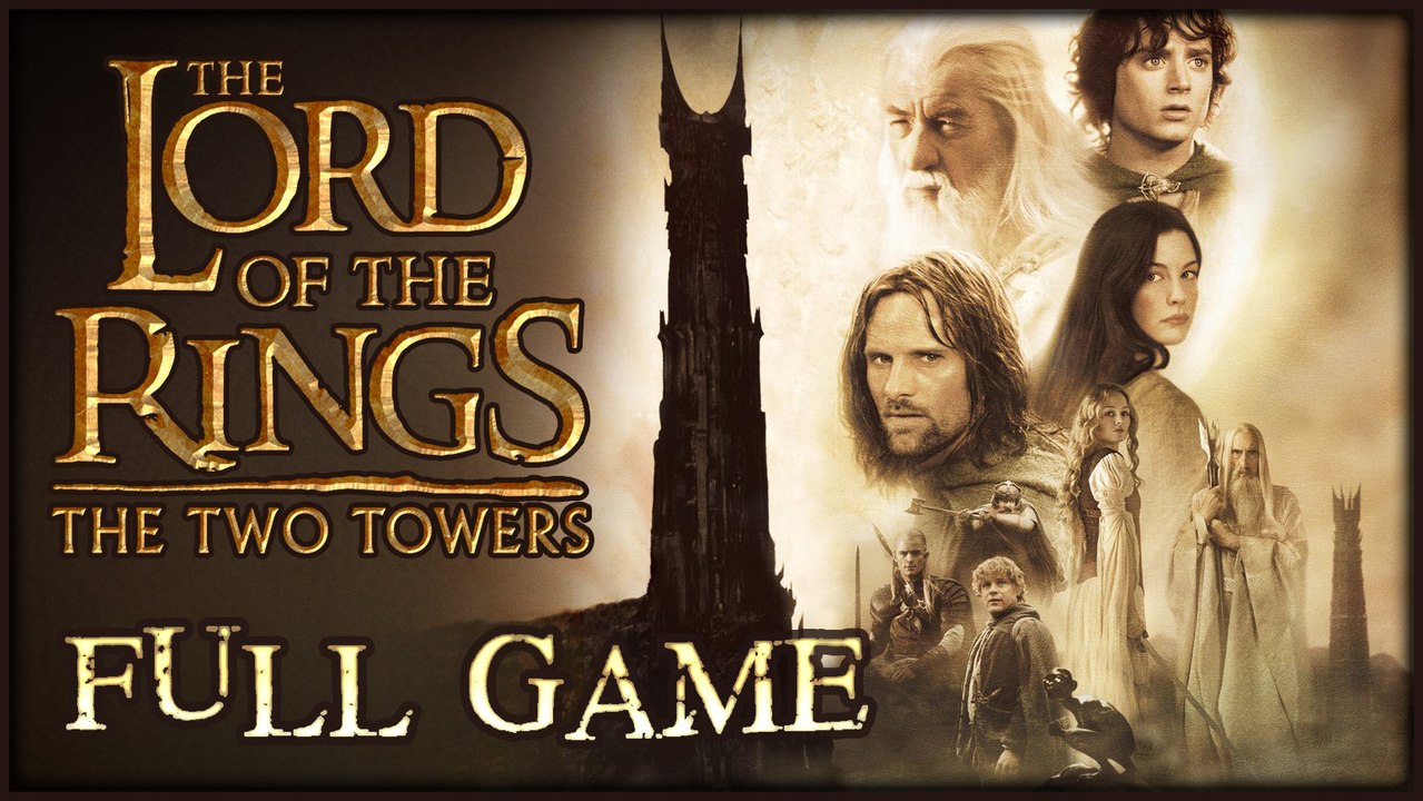 Lord of the Rings: The Two Towers FULL GAME Longplay (PS2, Gamecube)