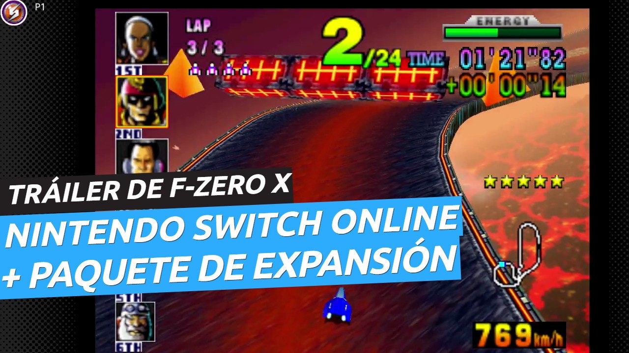 F-Zero X Nintendo 64 - Tráiler para Nintendo Switch Online