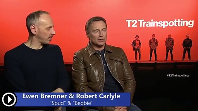 FILMSTARTS-Interview zu T2: Trainspotting mit Ewan McGregor, Robert Carlyle, Danny Boyle, Jonny Lee Miller und Ewen Bremner