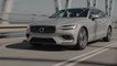 2023 Volvo V60 Recharge T8 in Silver Dawn Driving Video
