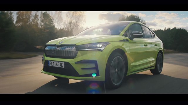 SKODA ENYAQ COUPÉ RS iV World Premiere Movie