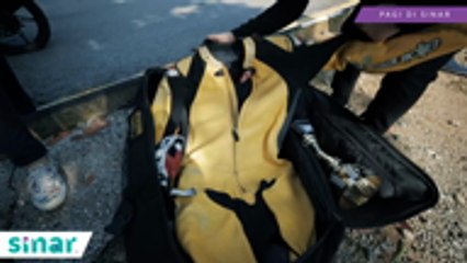 Pagi Di Sinar Lumba Motor Dengan Gadis Cub Prix, Nasha Eriedza