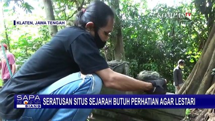 Komunitas Pemerhati Cagar Budaya Klaten Gelar Aksi Bersih-bersih Situs Sejarah!