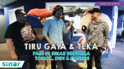 Cabaran Tiru Gaya Dan Teka Pagi Di Sinar Bersama Dengan Tomok Serta Didi & Friends