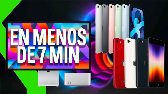 Apple Keynote 2022 en MENOS de 7 MINUTOS El M1 ULTRA es una BESTIA