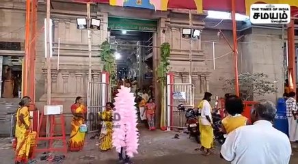 கமுதி முத்து மாரியம்மன் கோவில் பங்குனி திருவிழா; காப்பு கட்டிய பக்தர்கள்!
