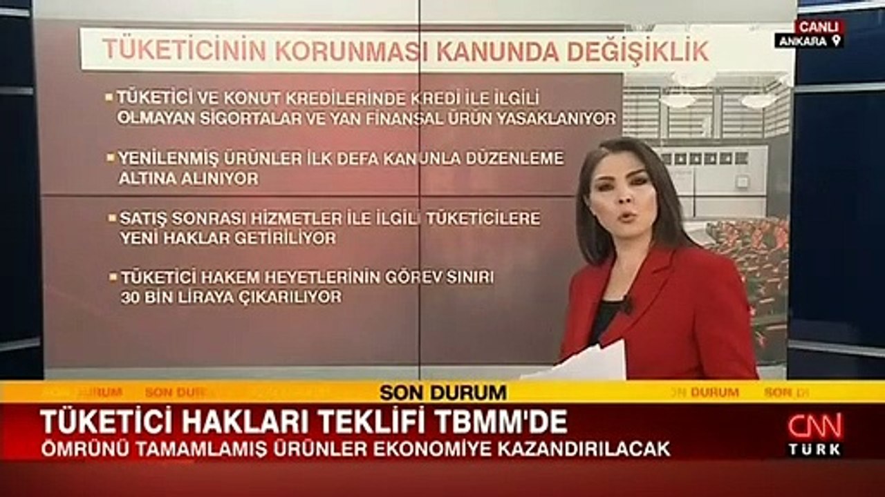 Tüketici hakları teklifi Meclis'te