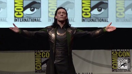 "Avengers"-Bösewicht Loki stattet der Comic-Con 2013 einen überraschenden Besuch ab