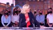 Brigitte, lectrice  du magazine ELLE questionne Marine Le Pen sur la santé des femmes