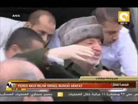 Peres akui rejim Israel bunuh Arafat
