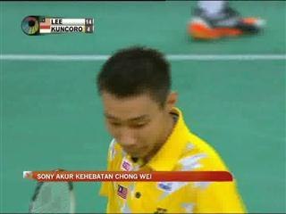Sony akur kehebatan Chong Wei