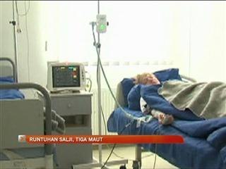 Tiga maut runtuhan salji di Georgia