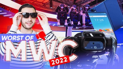 LES PIRES technologies du MWC 2022 de Barcelone