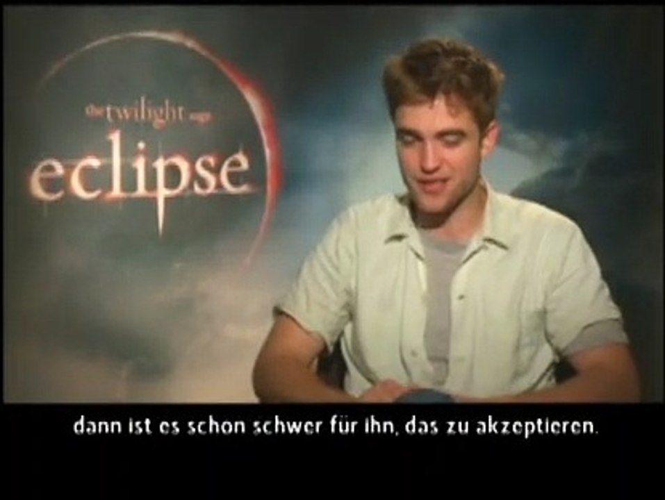Interview mit Robert Pattinson zu 'Twilight: Eclipse'