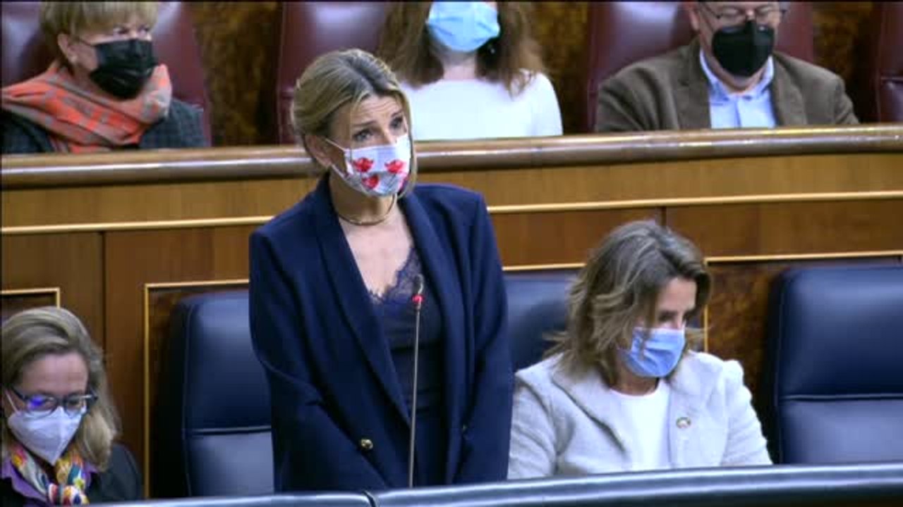 Yolanda Díaz al PP: "No utilicen la guerra de Putin contra este Gobierno"