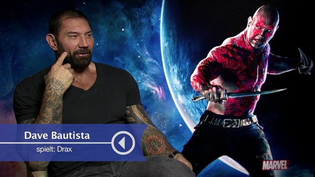 FILMSTARTS-Interview zu Guardians of the Galaxy mit Vin Diesel und Dave Bautista (FS-Video)