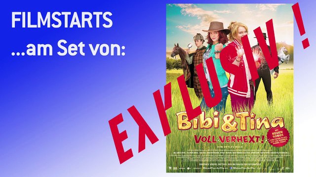 FILMSTARTS-am-Set- zu Bibi & Tina - Voll verhext mit Detlev Buck, Lina Larissa Strahl, Lisa Marie Koroll (FS-Video)