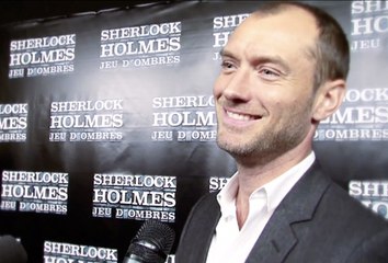 Jude Law Tapis Rouge Sherlock Holmes 2