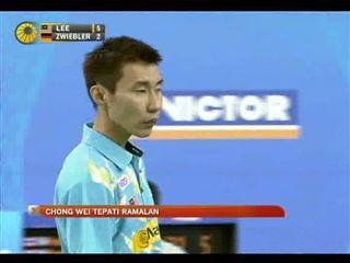 Terbuka Korea: Chong Wei tepati ramalan