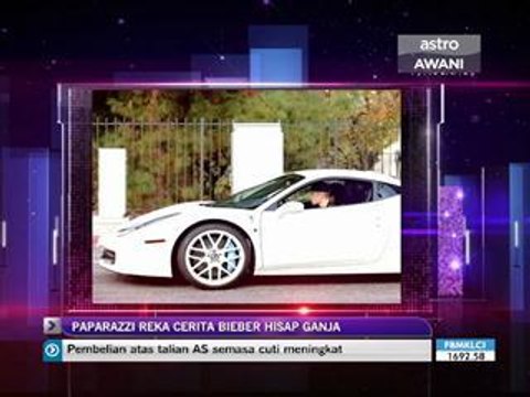 Paparazzi reka cerita Bieber hisap ganja