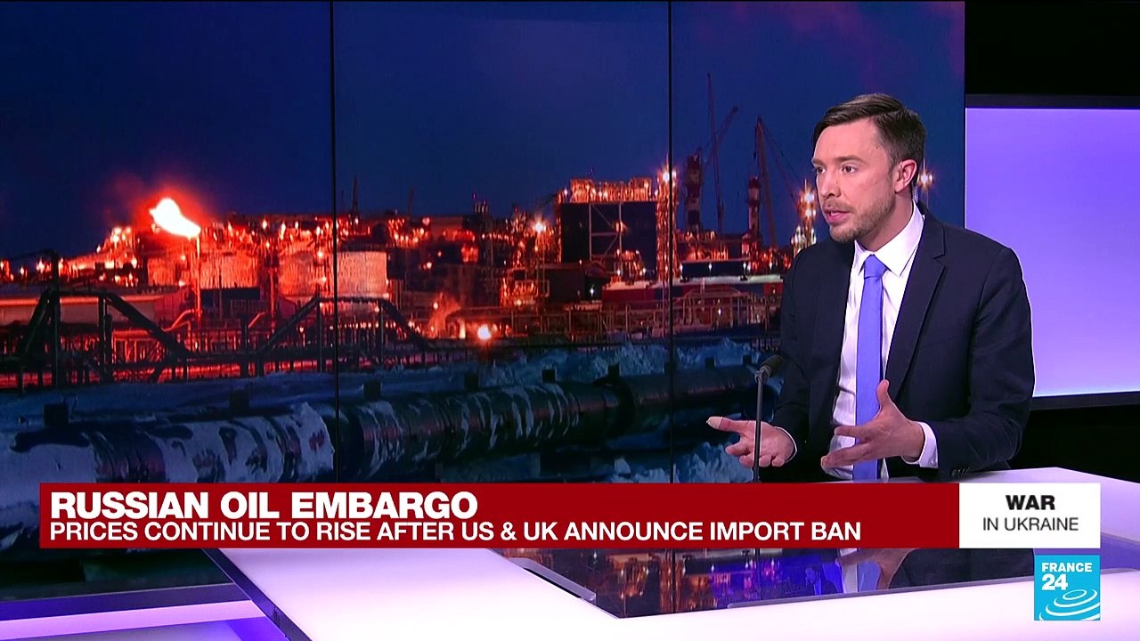 Oil prices continue to rise after US ban Russian energy imports