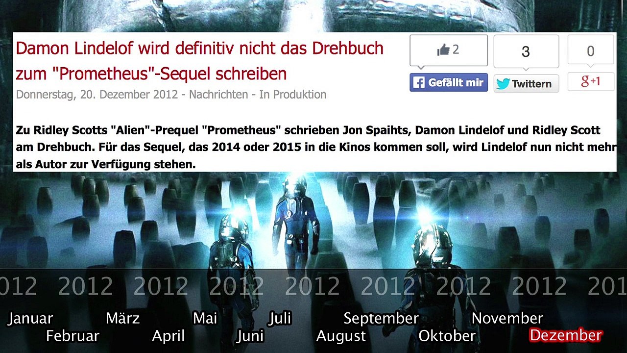 Was bisher geschah... alle wichtigen News zu 'Alien: Covenant' auf einen Blick