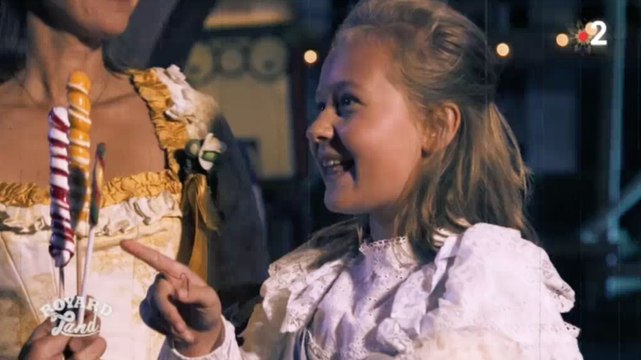 Alexia-Laroche Joubert et sa fille dans Boyard Land