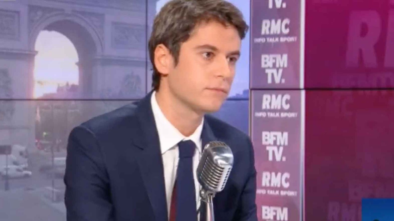 Chez Jean-Jacques Bourdin, Gabriel Attal corrige : "Ce n'est pas un pass vaccinal mais on peut dire que c'est un pass maximal"