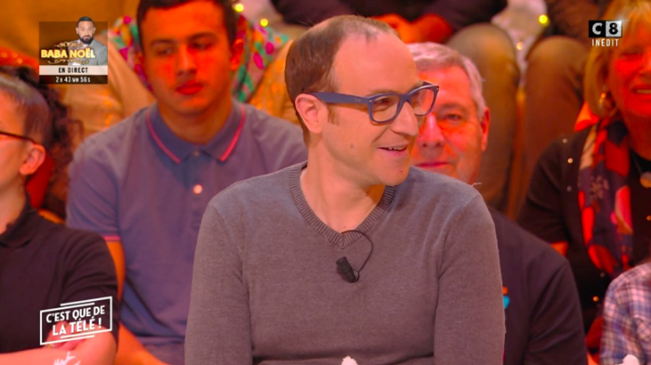 C'est que de la télé : Marius Colucci "saoulé" qu'on lui parle de son père