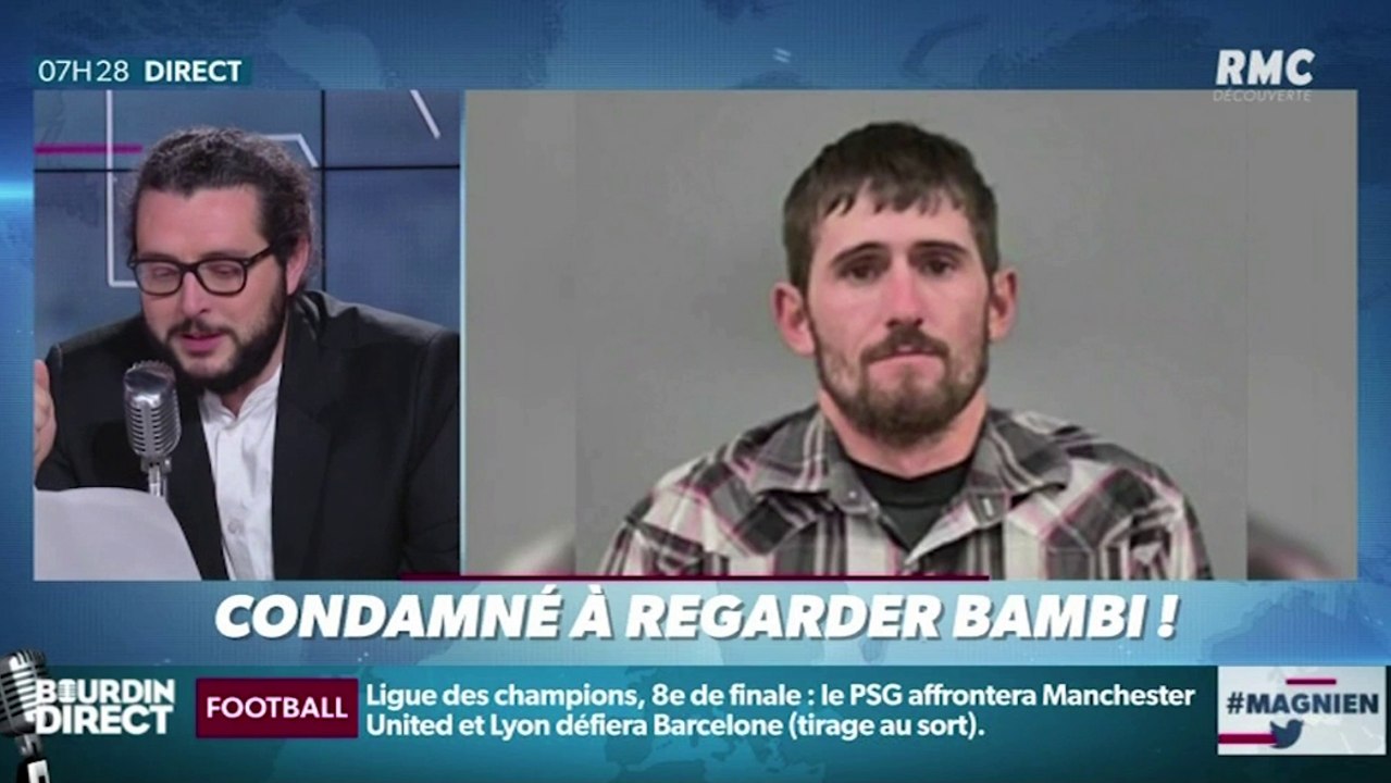 Zapping du 19/12 : Comdamné à regarder Bambi pour avoir tué des cerfs